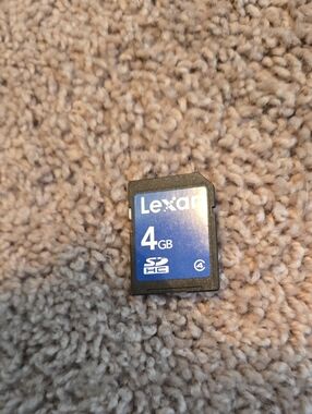 Lexar 4GB SDHC Memory Card - Blue Label